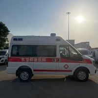Meilleures ventes : Nouvelle ambulance JMC à moteur essence manuel, type MPV Mini Van Bus Euro 3, pour l'exportation