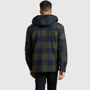 Chemise à carreaux en flanelle décontractée pour homme, manches longues, 100 % coton, teinte unie, collection Printemps 2025, personnalisable avec logo, service OEM, vente en gros - Product Image 1