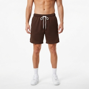 <b>Mens</b> Plaid 100% Polyester Compression <b>Shorts</b> Quick Dry Breathable <b>Zipped</b> <b>Pocket</b> Running Training Custom Rear Back Active - Product Image 4