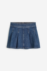 Jupe Courte Plissée en Jean Délavé pour Femme, en Coton Respirant, Style Décontracté Printemps-Été, Personnalisable - Product Image 4