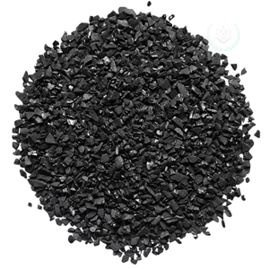 Charbon actif granulaire de qualité industrielle à base de coque de noix de coco pour filtres à eau à haut débit, charbon d'adsorption premium, Inde - Product Image 1