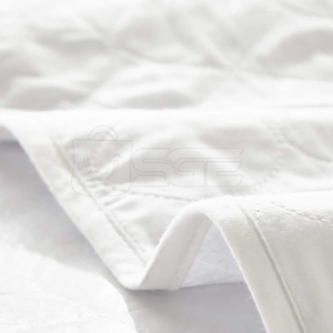 Durable Home 4 Corner Elastic Mattress Protector <b>Bed</b> Mat with Knitted Elastic Corner Fasteners Soft Fabric Long Service Life - Product Image 5