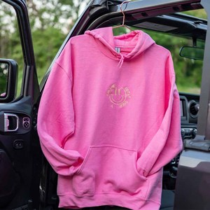 Zeta |   Sudadera con Capucha Tau Bordada en Tela Twill, Forro Polar Blanco, Unisex, Casual, con Logotipo Frontal, Corte Regular, para Otoño - Product Image 3