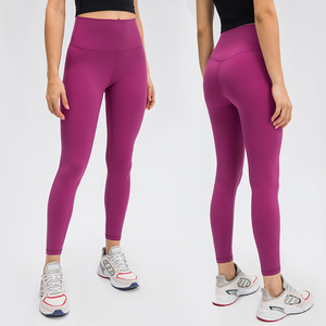 Wholesale High Waist Yoga <b>Leggings</b> <b>with</b> <b>Pockets</b> Women Tummy Control Fitness Tights Moisture Wicking Sportswear - Product Image 1