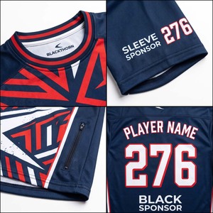 Camisetas de Lacrosse de Secado Rápido y Transpirables, Diseño Personalizado, 100% Poliéster, Unisex para Adultos, Reversibles, con Malla y Estampado para Equipos - Product Image 4