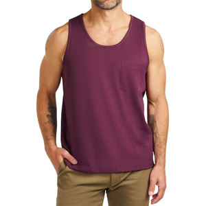 New Logo Custom Gym Fitness Sports Workout Athletic Running Training Muscle Cotton Stringer <b>Crop</b> Vest Tank <b>Top</b> for <b>Men</b> 2026 - Product Image 6
