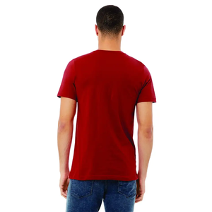 Men's Solid Jersey Quick Dry Knitted Fitness Sports Gym Training Top Breathable Jogging Sportswear Formal Style T-Shirts - Product Image 3