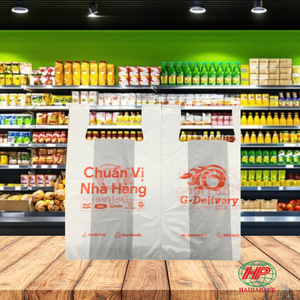 Waterproof <b>Biodegradable</b> HDPE Garbage Bags Custom Logo Printed for Daily Retail and Grocery Use - Product Image 1