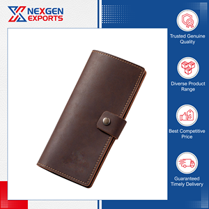 Funda Delgada para Chequera de Cuero PU de Estilo Moderno, de Excelente Calidad y Alta Demanda, con Opción de Logotipo Personalizado en Grandes Cantidades - Product Image 6