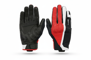 Motorcycle Riding Gloves Custom Brand <b>Name</b> Logo Breathable Anti Slip Full Finger Touchscreen Protective Sports Cycling Gloves - Product Image 2