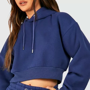 Conjunto de Sudadera con Capucha y Pantalones de Chándal para Gimnasio, de Gran Venta, Personalizable, Ropa Urbana de Otoño, con Estampado de Letras, Top Corto para Mujer, Chándal de 2 Piezas - Product Image 6
