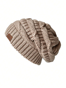 Wholesale Winter <b>Warm</b> Knitted Beanie <b>Hat</b> with Customized Logo Fashion Sports Skull Cap Customized High Quality Unisex <b>Hat</b> - Product Image 3