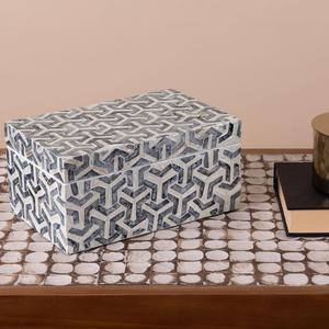 Caja de Madera Rectangular Hecha a Mano con Madreperla para Regalos de Lujo de Ramadán, Diseño Personalizado OEM ODM - Product Image 2