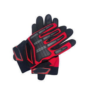 Gants de mécanicien antichoc respirants, antidérapants, à texture grainée, en polyester, pour travaux en zone pétrolière - Product Image 2