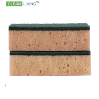 Exfoliante de esponja de celulosa para limpieza del hogar Depurador de limpieza eficaz