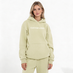 Fabricant de sweats à capuche en coton épais pour femmes, fournisseur en gros de sweats décontractés pour les acheteurs internationaux en gros - Product Image 3