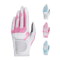 Gant de golf durable pour gaucher, sangle réglable à boucle auto-agrippante, matière respirante en peau de mouton, fermeture robuste, usage sportif AREONE