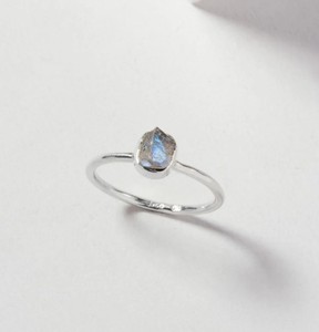 Birthstone <b>Labradorite</b> Raw Gemstone Handmade <b>Rings</b> - Stackable Wholesale <b>Ring</b> - Product Image 1