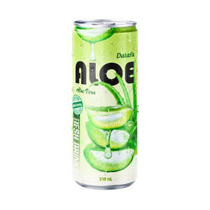 Boisson à l'aloe vera avec pulpe, saveur originale |   Emballage en canettes 330ml 24pcs/carton |   OEM ODM Vente en gros - Product Image 2