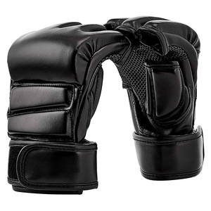 Guantes de MMA de medio dedo con logo personalizado al por mayor para combate 2025, suministro directo de fábrica, guantes de MMA transpirables de alta calidad a precio económico - Product Image 4