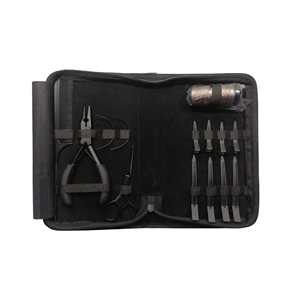 Professional Grade Black Stainless Steel Hair Extension <b>Tools</b> Set Pliers Micro Bead Removal Plier Loop <b>Hook</b> <b>Tools</b> Sectioning - Product Image 1