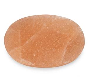 Plato Ovalado de Sal Rosa del Himalaya Hecho a Mano, Bloque de Piedra Natural de Grado Alimenticio, Feng Shui - Product Image 3