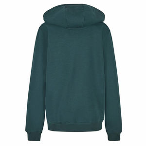 Sudadera con capucha básica para hombre, de forro polar, cómoda, informal, para uso diario, ajuste relajado y ajustable. - Product Image 2