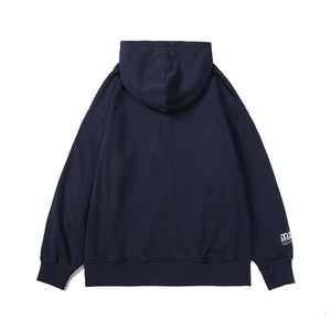 เสื้อฮู้ดดี้วินเทจผู้ชาย ผ้าฝ้าย 100% ปักโลโก้ตามสั่ง ทรงโอเวอร์ไซส์ สวมใส่สบาย ขายส่งเสื้อฮู้ดดี้ - Product Image 5