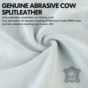 ถุงมือหนังวัวแท้ราคาถูกใหม่ สำหรับงานนิรภัย งานอุตสาหกรรม ทนไฟ ใช้ในงานก่อสร้าง ทำสวน - Product Image 5