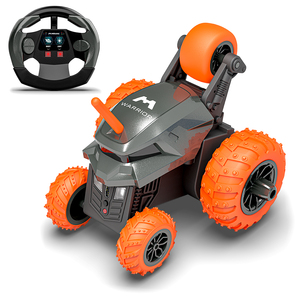 Voiture télécommandée Mirana 360 rotative et acrobatique |   Voiture de course professionnelle à 2 canaux contrôlée par application |   Modèle prêt à l'emploi à l'échelle 1:24, rechargeable par USB Type-C - Product Image 2