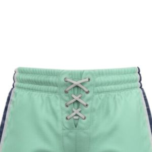 Men Mint <b>Green</b> Sublimated Ice Hockey Printed Shorts Polyester Drawstring Side Stripe Sports Uniform Match Wear Clothing - Product Image 4