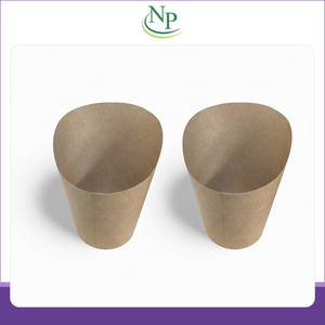 Premium Finish High Standard Quality Disposable Plain Fries Paper <b>Boxes</b> Available in Bulk Quantity for French Fries & Wedges - Product Image 3