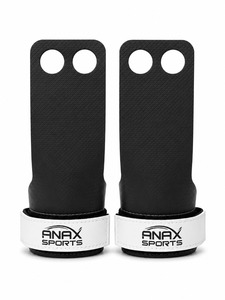 Poignées de gymnastique à 2 trous idéales pour la barre haute, les tractions, les anneaux et l'entraînement de force avec poignées de gymnastique à 2 trous OEM. - Product Image 3
