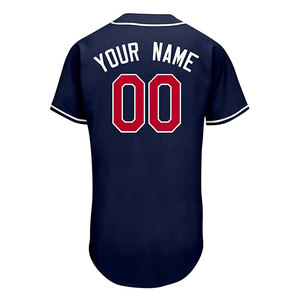 Camiseta de Béisbol y Sóftbol Personalizada de Alta Calidad para Hombre, Ropa Deportiva con Impresión por Sublimación, Uniforme de Equipo con Botones - Product Image 4