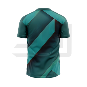 เสื้อฟุตบอลสั่งทำพิเศษ พิมพ์ลายดิจิทัล แห้งเร็ว ระบายอากาศได้ดี น้ำหนักเบา ต้านเชื้อแบคทีเรีย ผ้าฝ้าย 100% สำหรับนักกีฬา - Product Image 3