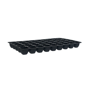 Starter Seedling Hole Tray PS bandeja de crecimiento Glasshouse gardening STR-045-1-Qr Cultivo a pequeña escala Follaje en miniatura - Product Image 1