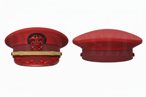 Hand Made Embroidered Peak Cap Classic Formal Uniform Style Premium Quality Outdoor <b>Hat</b> Custom Design Decoration <b>Hats</b> - Product Image 4