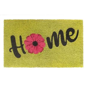 PVC Coir Mat Home Design Non-Slip Modern Rectangle for Kitchen & Bathroom - Product Image 1