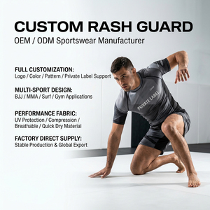 Rashguards sur mesure de haute qualité pour hommes BJJ MMA - Product Image 5