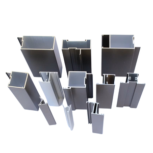 Profils en alliage d'aluminium de la série 6000 gris métallisé pour portes - Product Image 3