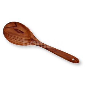 Cuillère à salade géante en bois de teck naturel OEM Angela, durable, écologique, sans peinture ni vernis, halal, personnalisable - Product Image 6