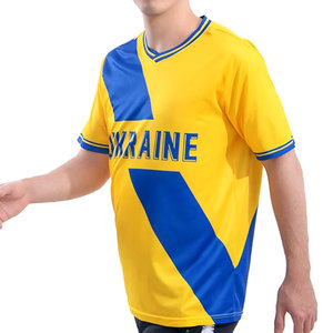 เสื้อฟุตบอลแขนสั้นโพลีเอสเตอร์ 100% ขายส่งแบบกำหนดเองได้ ดีไซน์ย้อนยุค พิมพ์ลายแบบซับลิเมชั่น ไซส์ใหญ่สำหรับผู้ชาย - Product Image 6