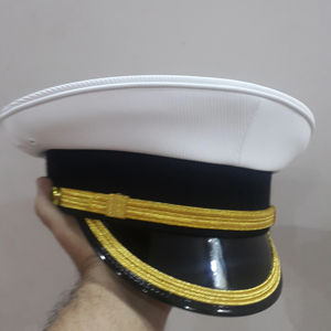 Chapeaux personnalisés de haute qualité, chapeau blanc uniforme américain avec broderie à prix avantageux - Product Image 1