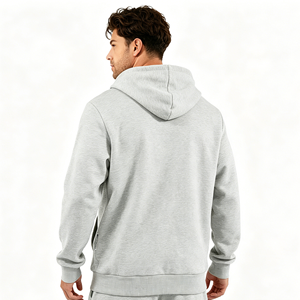 Sudadera con Capucha Personalizada con Pedrería, 100% Algodón, Unisex, Sólida, de Invierno, Holgada, con Bolsillos, Transpirable, 550 Gramos, Gruesa - Product Image 2