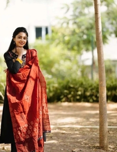 Conjunto de Salwar Kameez Tradicional de Viscosa y Rayón para Mujer, Reversible y Sin Arrugas, para Fiestas - Product Image 3
