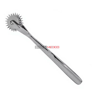 Pinwheel de Calidad Premium de 3 Cabezas y 6.5 Pulgadas, Instrumento de Diagnóstico Neurológico para Estimulación Sensorial, de Acero Inoxidable para Exámenes Neurológicos - Product Image 4