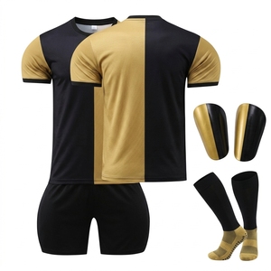 Wholesale Instock Children's Youth <b>Soccer</b> Team Kits Printed Logo Numbers Short Sleeve 100% Polyester Quick Dry <b>Soccer</b> Jerseys - Product Image 6