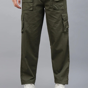 Pantalon tactique en toile de coton camouflage pour homme, randonnée, chasse, multi-poches, pantalon cargo, pantalon safari - Product Image 2