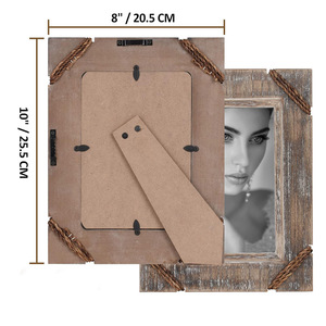 Cổ Điển Cổ Xoài Gỗ Khung Ảnh Khắc Đau Khổ Trang Trí Bằng Gỗ Khung Cho Wall Mount Tabletop Món Quà Cưới Trang Trí Nội Thất - Product Image 4