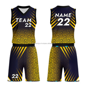 100% Polyester Basketball Uniform For Mens Custom Design Youth Training Wear Basketball Uniforms Sets - Product Image 1